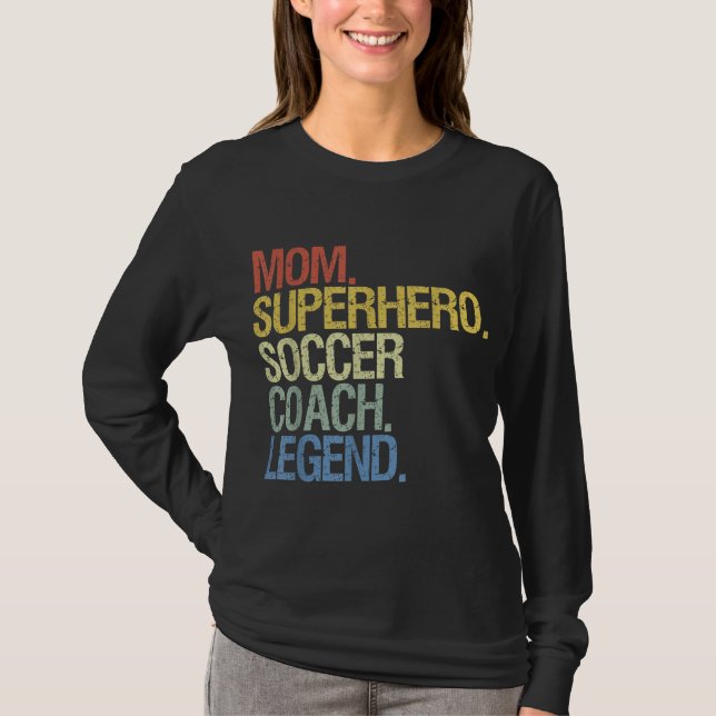 Fotboll mamma t shirt (Framsida)