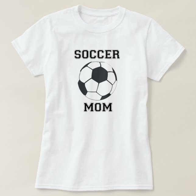 Fotboll Mamma T-shirt (Design framsida)