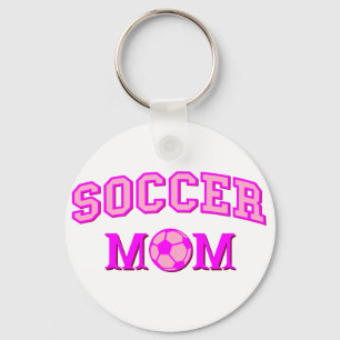 Fotboll Mamma Teckning och text hela Rosan Nyckelring