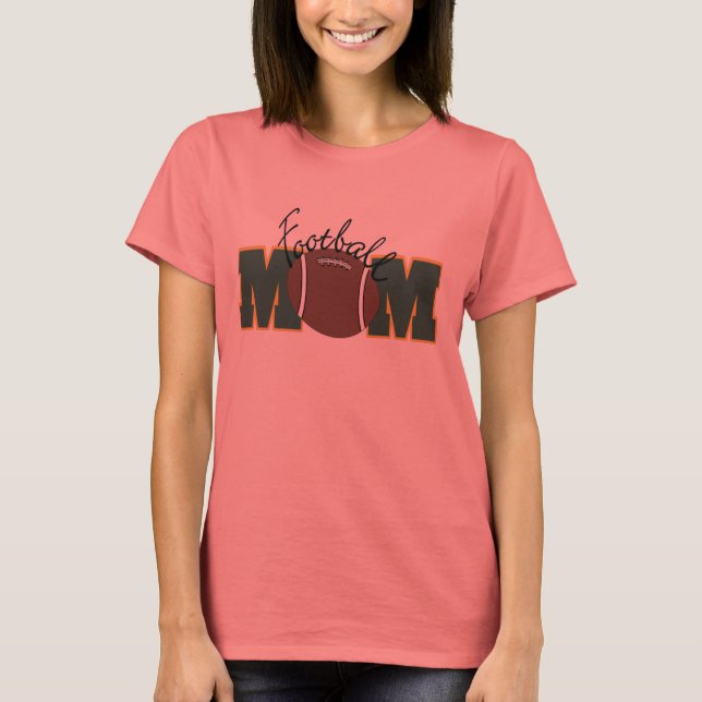 Fotboll Mamma Tee Shirt (Framsida)