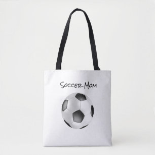 Fotboll mamma tygkasse