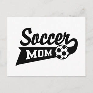 Fotboll Mamma Vykort