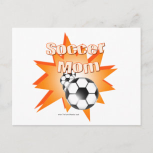 Fotboll Mamma Vykort