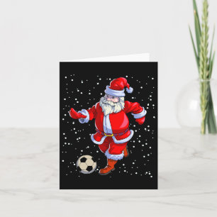 Fotboll Manar Kids Boys Soccer Jultomten Kort