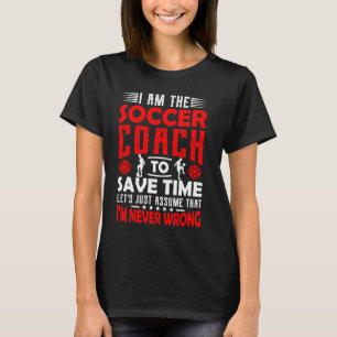 Fotboll Manar Kvinnor Tränar Motivation Teache T Shirt
