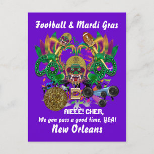 Fotboll Mardi Gras Dragon Kung - visa anteckningar