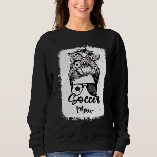 Fotboll Maw Vintage Leopard Rufsylta Blekad T Shirt