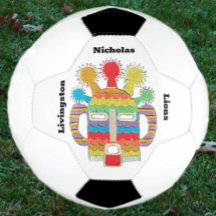 Fotboll med Diablo Huma-teckningar