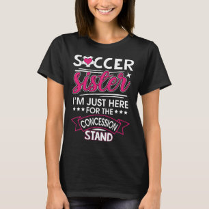 Fotboll med Ord för kvinnor flickor T Shirt