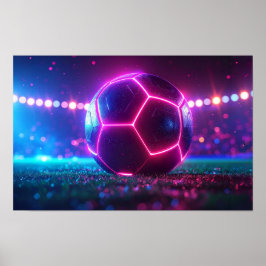 Fotboll Mega Stadium Poster