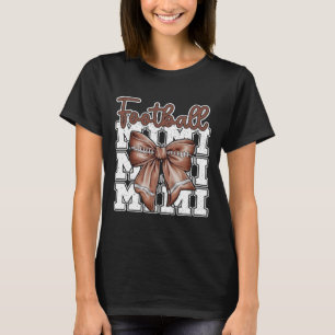 Fotboll Mimi Coquette Bow Sport Grandma Mor D T Shirt