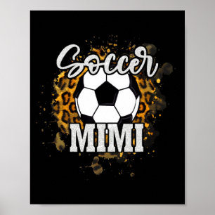 Fotboll Mimi Vintage Fotboll Familj Matchande T Tr Poster