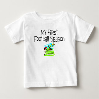 Fotboll min första fotbollsäsong (stick figur) tröja
