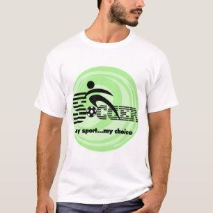 Fotboll min sportT-tröja och gåvor T-shirt