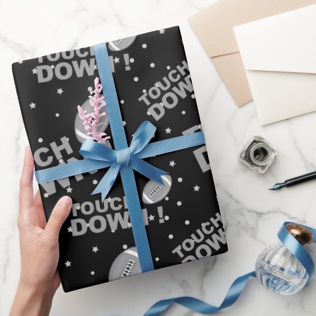 Fotboll Mönster Presentpapper (Gifting)