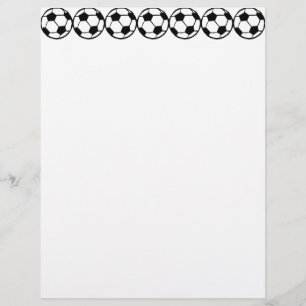 Fotboll mönster reklamblad