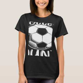 Fotboll Moster för mänKvinnors familjematchande sp T Shirt