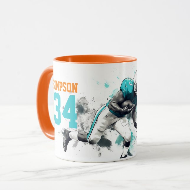 Fotboll Mugg (Framsida vänster)