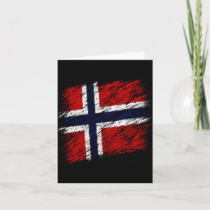 Fotboll Norge flagga 2026 älskare Kort