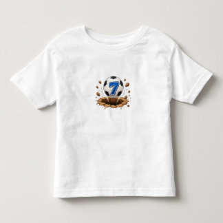 Fotboll Nummer 7 Barn T-Shirt | Fotboll Sport