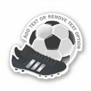 Fotboll och cleat Sporter Klistermärken