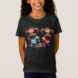 Fotboll och höglandet t shirt