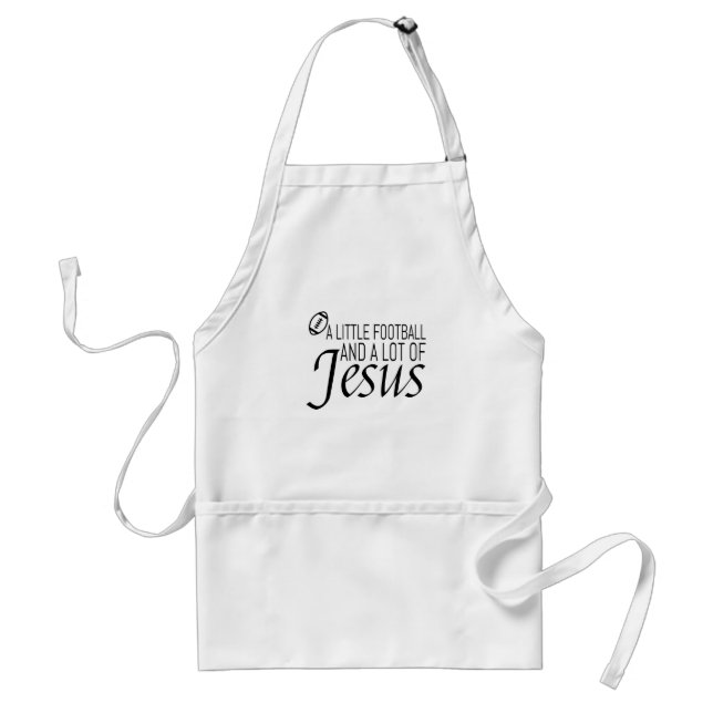 Fotboll och Jesus Förkläde (Framsidan)