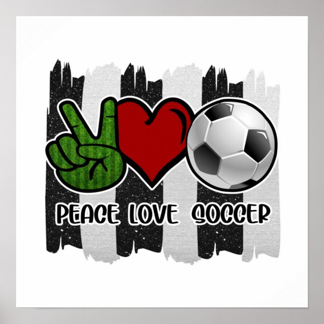 Fotboll och Kärlek Poster (Framsidan)