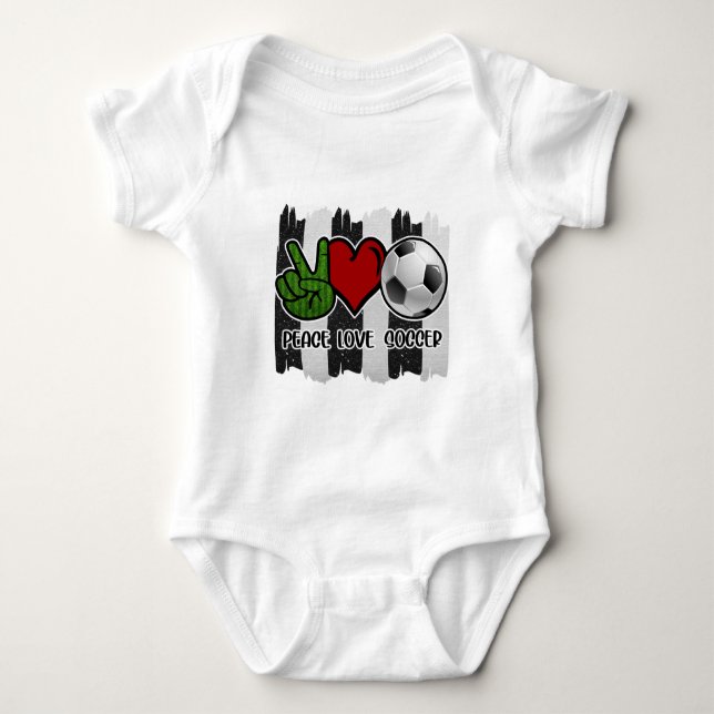 Fotboll och Kärlek T Shirt (Framsida)