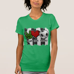 Fotboll och Kärlek T Shirt