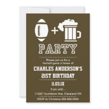 Fotboll och ölinbjudan