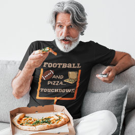 Fotboll och Pizza T Shirt