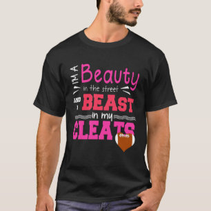 Fotboll på gatan och en Beast i mina städer T Shirt