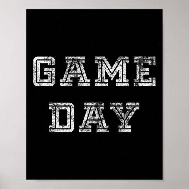 Fotboll på matchdagen T Shirt Manar Women Kids Ret Poster (Framsidan)