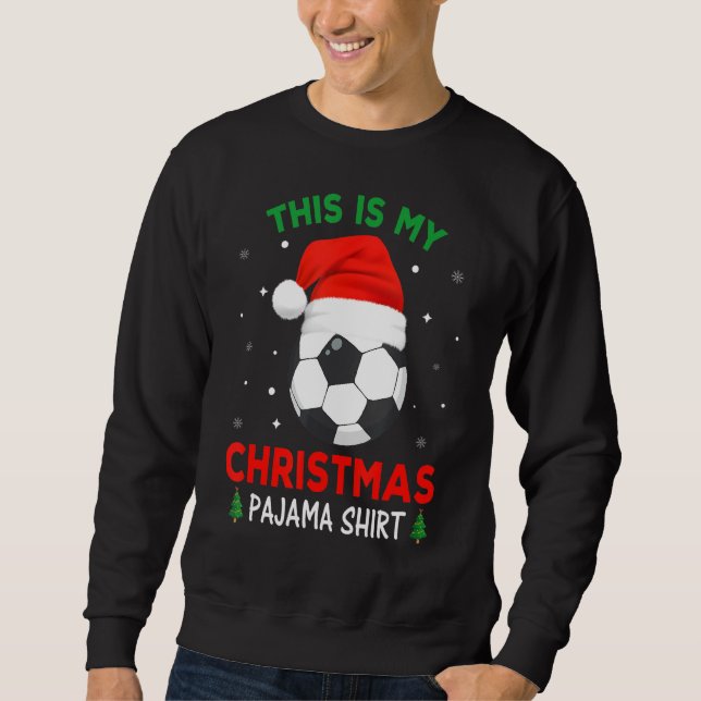 Fotboll Pajama Shirt Boys Kids Småbarn S Lång Ärmad Tröja (Framsida)