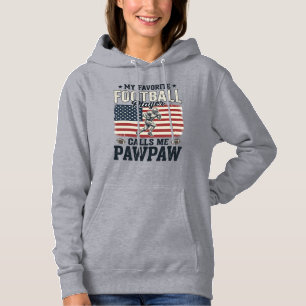 Fotboll Papaya Vintage Amerikansk Flagga Tröja Des