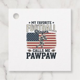 Fotboll Papaya Vintage Amerikansk Flagga Tröja Des Gåvor Etiketter