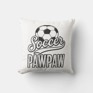 Fotboll Papaya Vintage Gravyr Tröja Design_1 Kudde