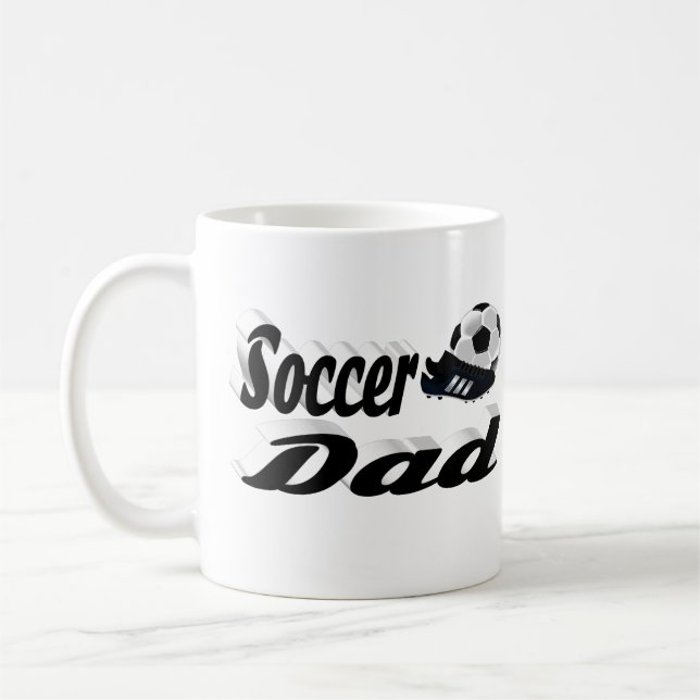 Fotboll Pappa Fars dag Kaffemugg (Vänster)