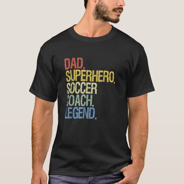 Fotboll Pappa Fars dag T Shirt (Framsida)