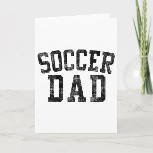 Fotboll Pappa Födelsedag Clic Fet Font Fotboll Pap Kort