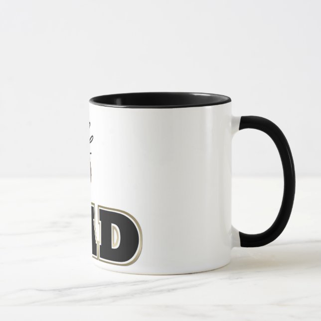 Fotboll Pappa Gift Mugg (Höger)
