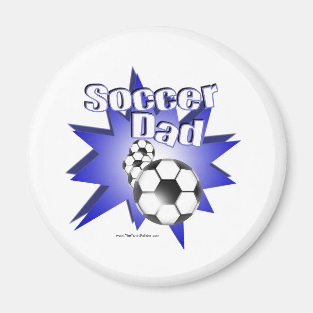 Fotboll PAPPA Magnet (Framsidan)