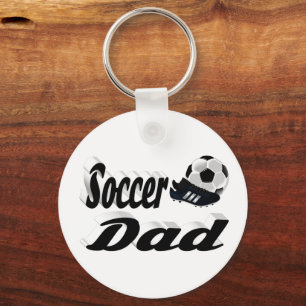 Fotboll Pappa Nyckelring