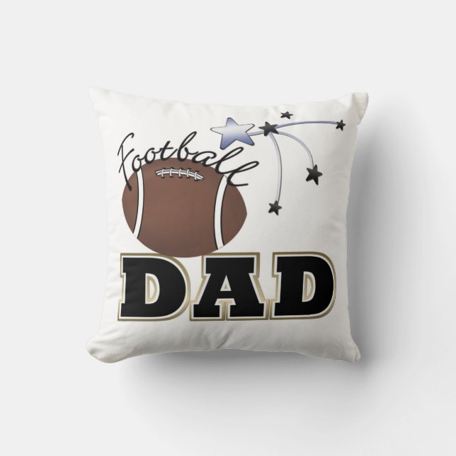 Fotboll Pappa Pillow Kudde (Framsida)