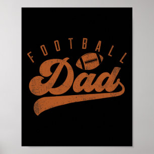 Fotboll Pappa Poster