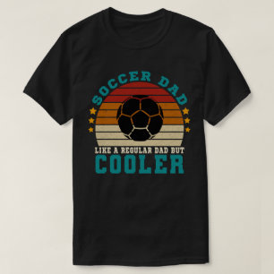 Fotboll Pappa som en vanlig Pappa men koler T Shirt