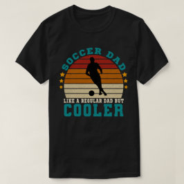 Fotboll Pappa som en vanlig Pappa men koler T Shirt