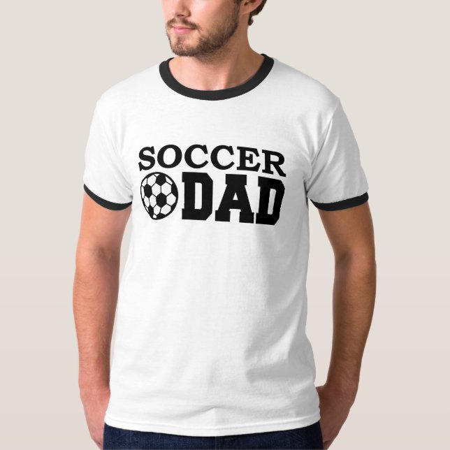 Fotboll Pappa T Shirt (Framsida)