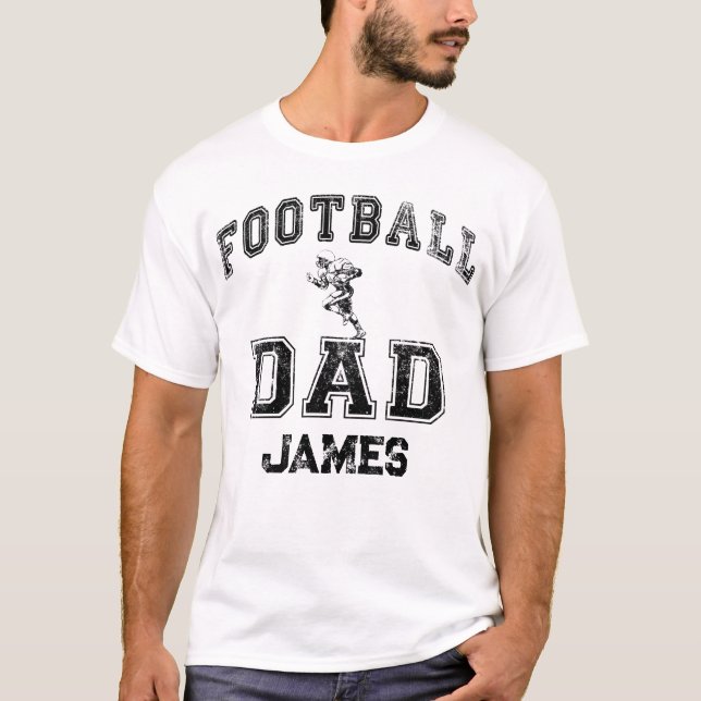 Fotboll Pappa T Shirt (Framsida)
